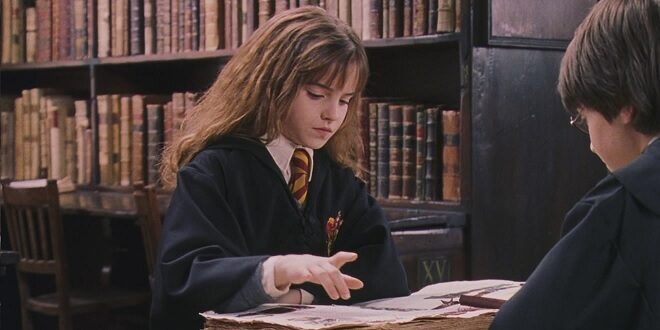 hermione granger estudiando para la ebau