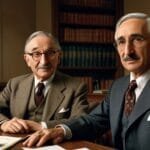 friedrich hayek ludwig von mises escuela austríaca de economía liberalismo pensamiento austríaco